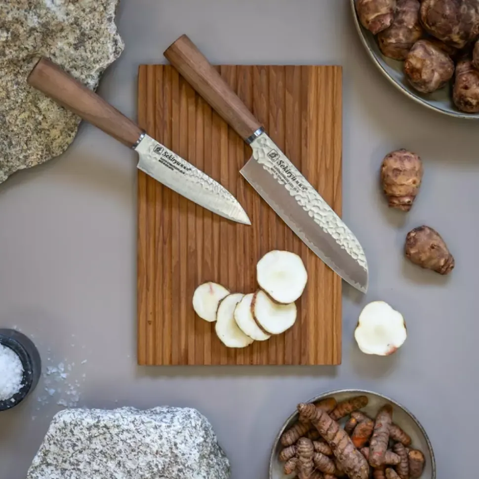 Sekiryu - Walnut - Santokukniv 16,5 cm