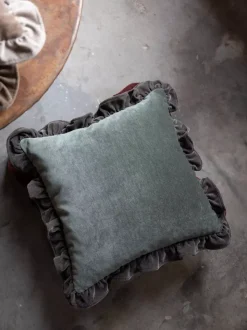 Selma Grønt Putetrekk 45x45
