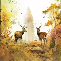Serviett Autumn Forest