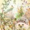 Serviett Autumn Hedgehog