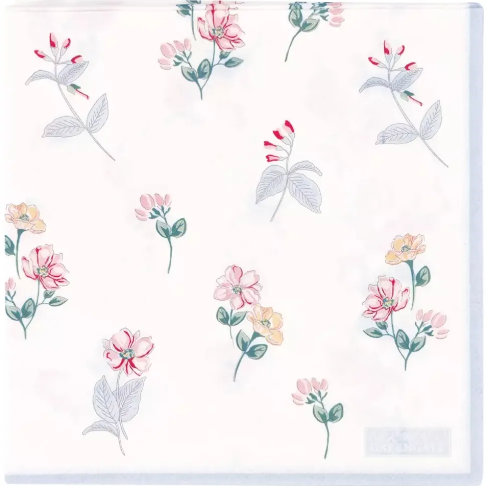 Servietter Portia White 20pk