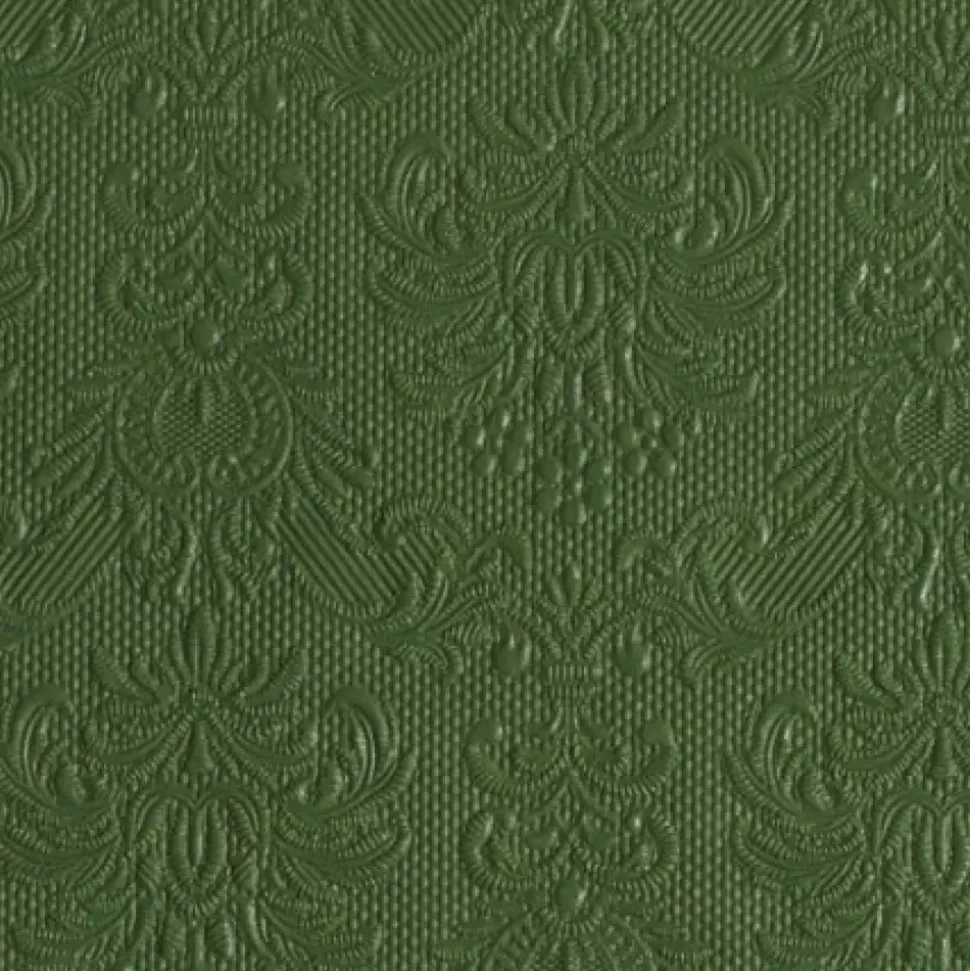 Serviett Kaffe Elegance Dark Green
