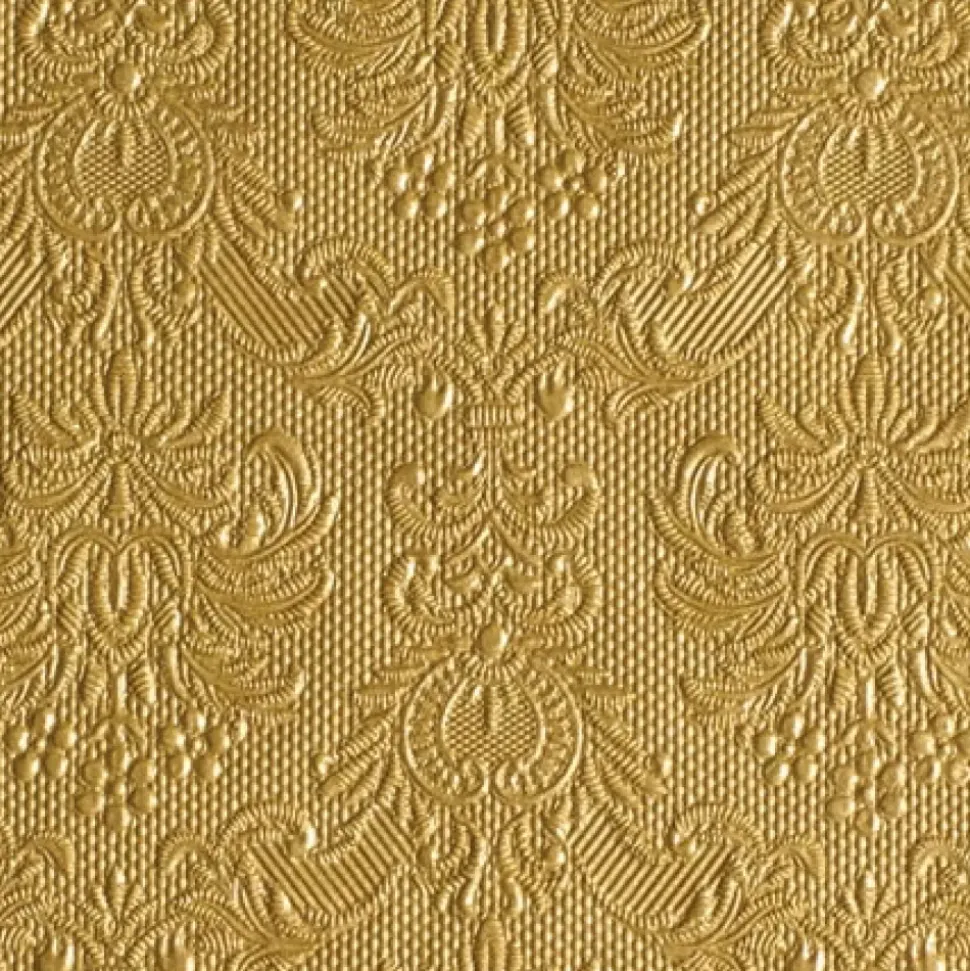Serviett Kaffe Elegance Gold