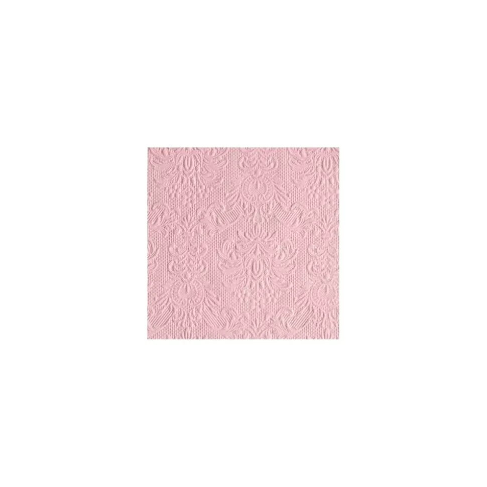 Serviett Kaffe Elegance Pastel Rose