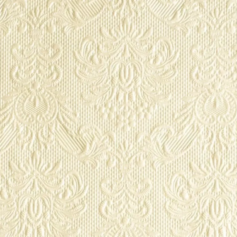 Serviett Kaffe Elegance Pearl Cream