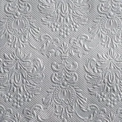 Serviett Kaffe Elegance Silver