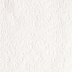 Serviett Kaffe Elegance White