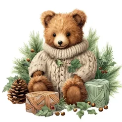Serviett Lunsj Bear