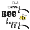 Serviett Lunsj Bee Happy