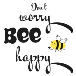 Serviett Lunsj Bee Happy