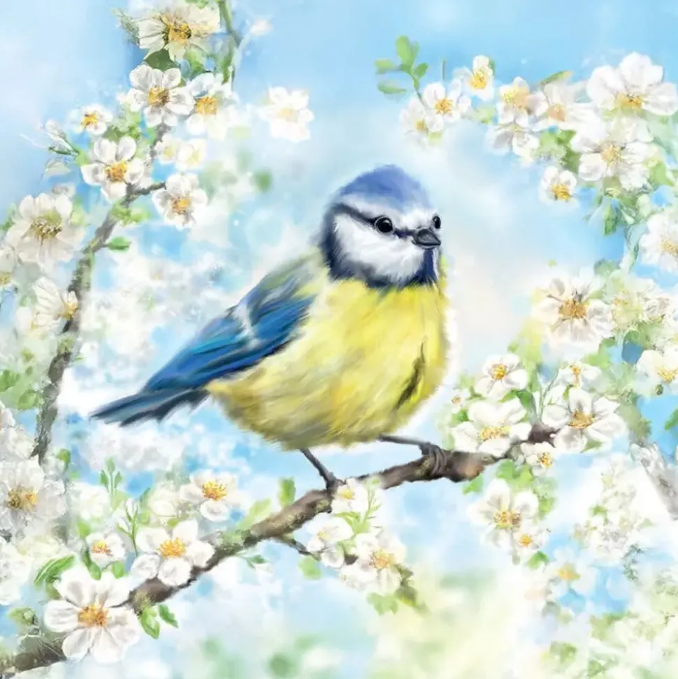 Serviett Lunsj Blossom Time