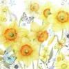 Serviett Lunsj Daffodils