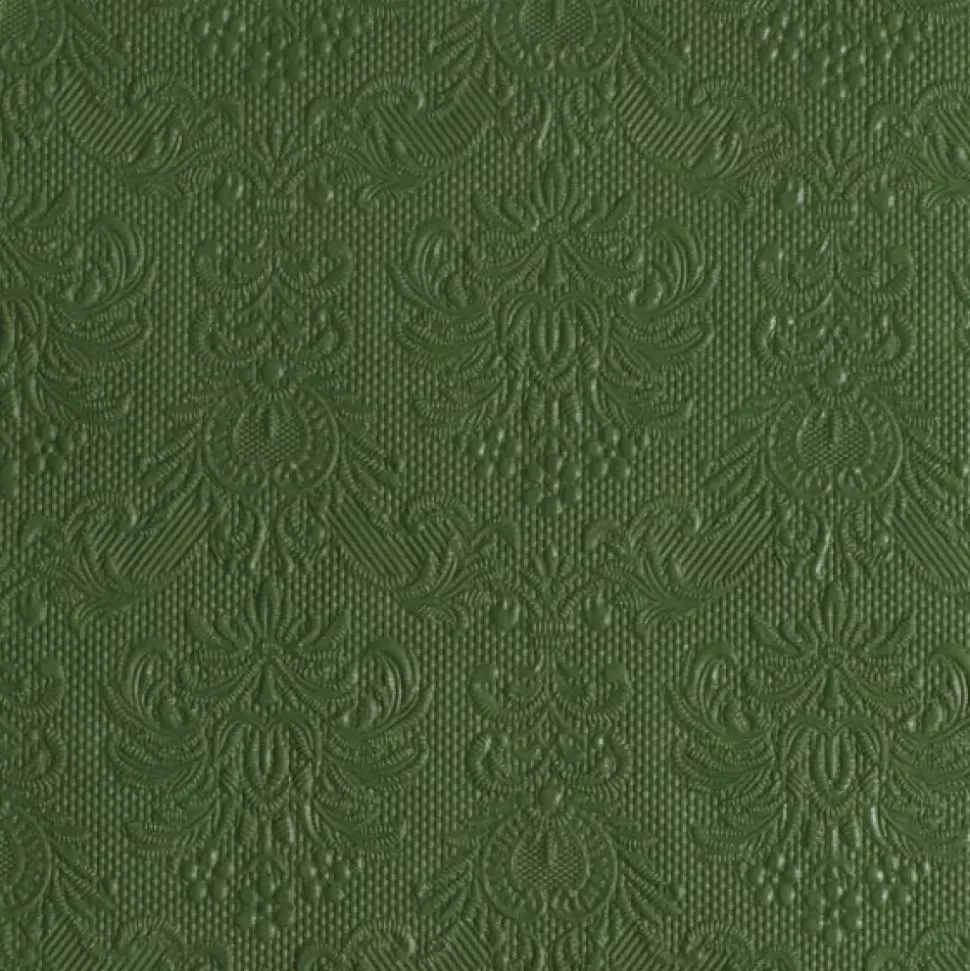 Serviett Lunsj Elegance Dark Green