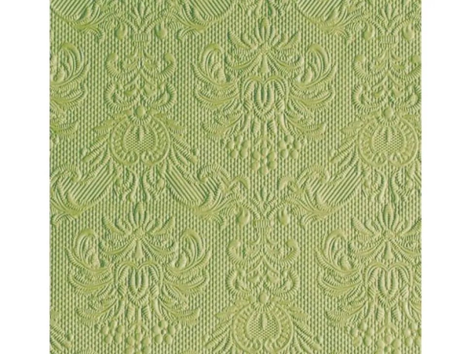 Serviett Lunsj Elegance Olive Green