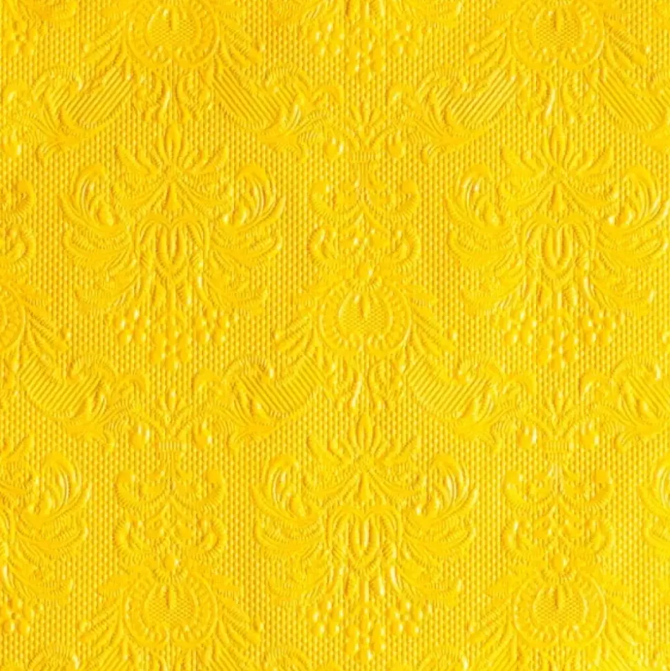 Serviett Lunsj Elegance Yellow