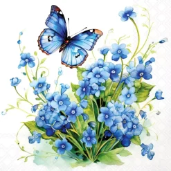 Serviett Lunsj Forget me not