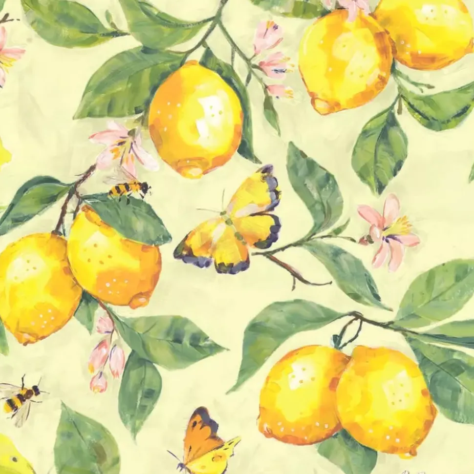 Serviett Lunsj Fresh Lemons