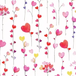 Serviett Lunsj Hearts Garlands