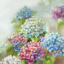 Serviett Lunsj Hydrangea