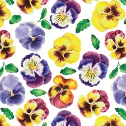 Serviett Lunsj Lots of Pansies
