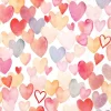 Serviett Lunsj Love All Over