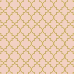 Serviett Lunsj Ogee gold/pink