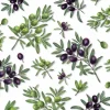 Serviett Lunsj Olives All Over