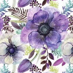 Serviett Lunsj Purple