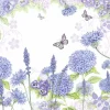Serviett Lunsj Purple Wildflowers