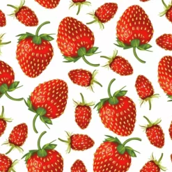 Serviett Lunsj Strawberries