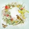 Serviett Lunsj Wreath