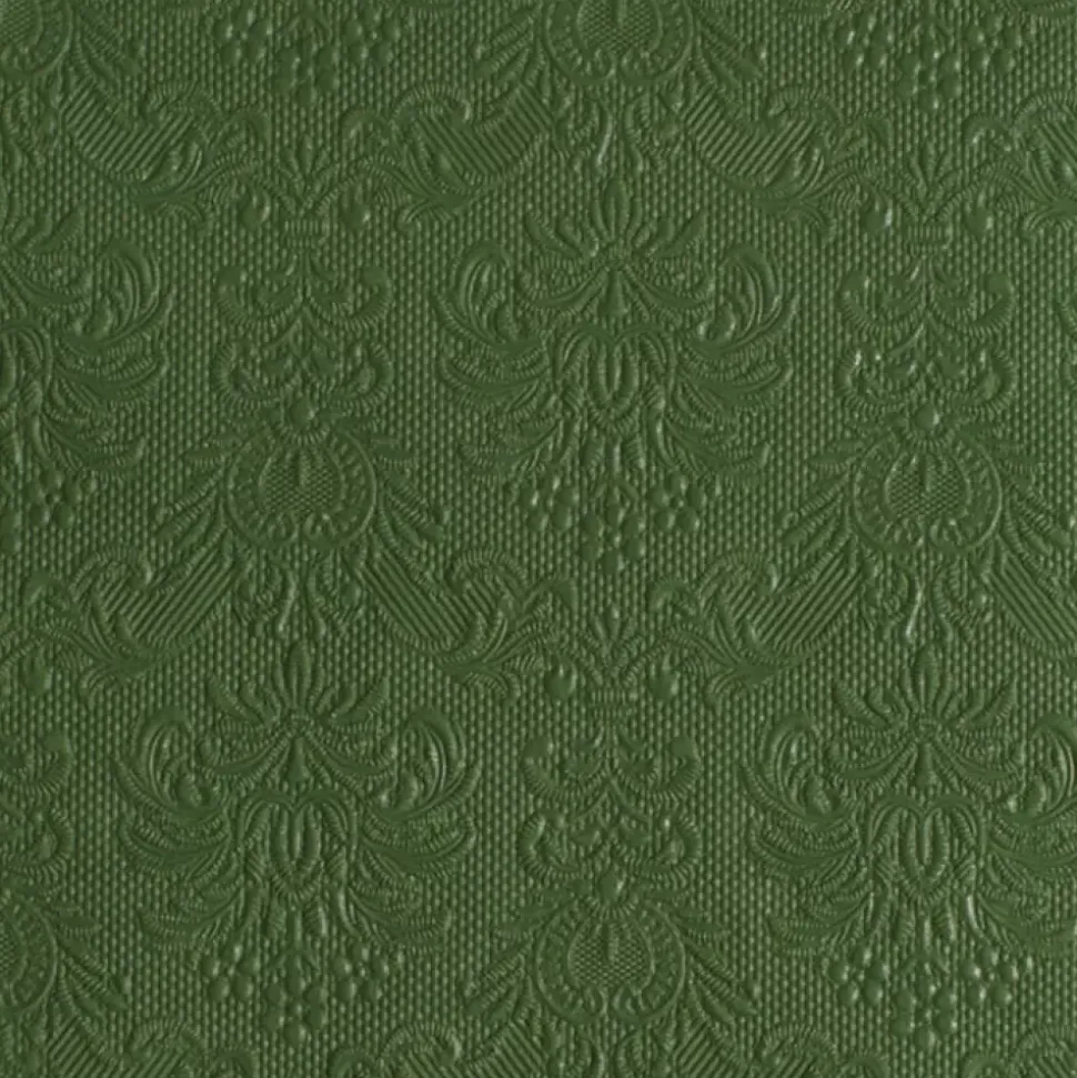Serviett Middag Elegance Dark Green