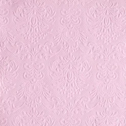 Serviett Middag Elegance Rosa