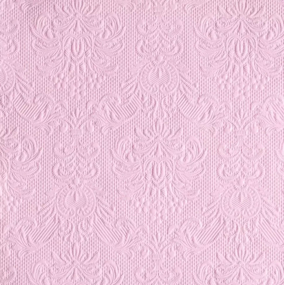Serviett Middag Elegance Rosa