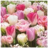 Serviett Pink Tulips