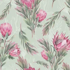 Serviett Protea Green