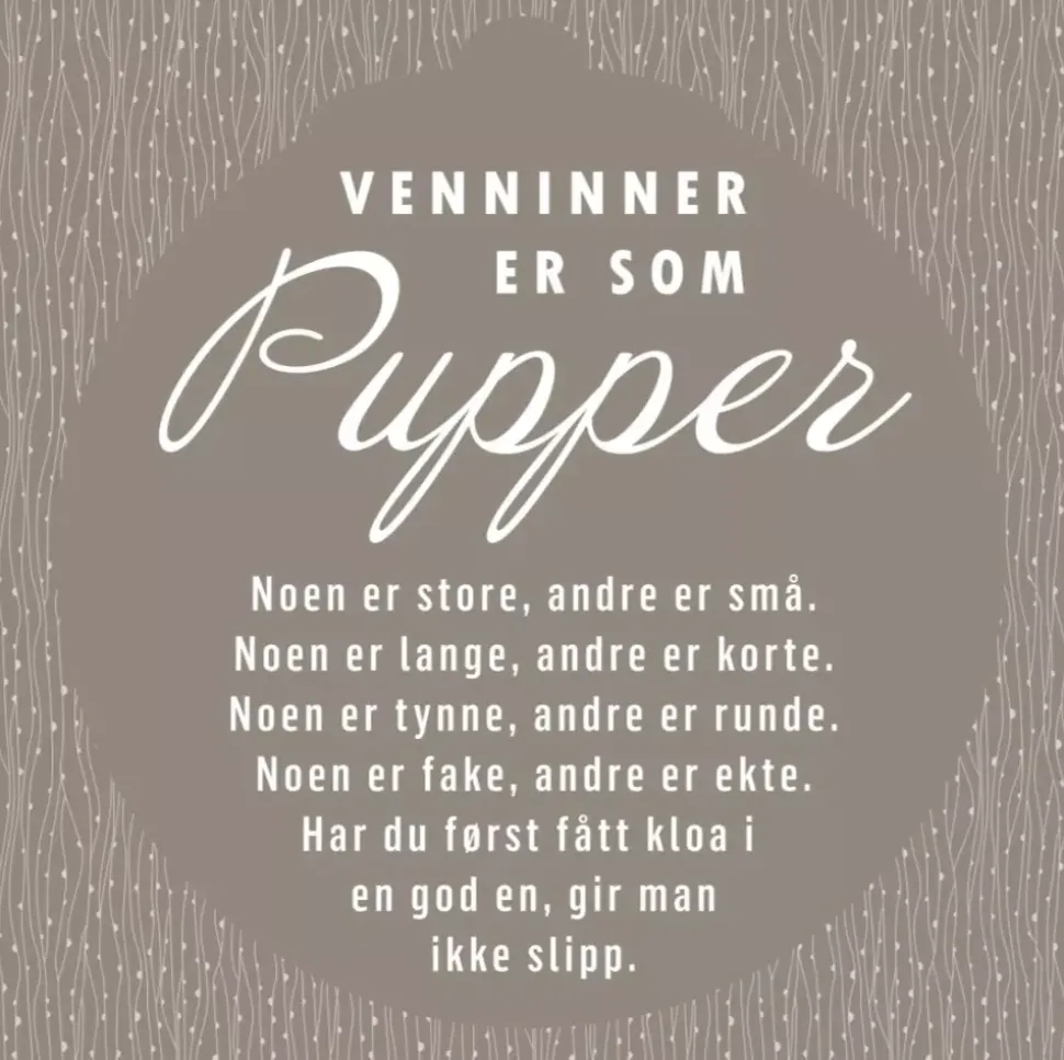 Serviett Pupper