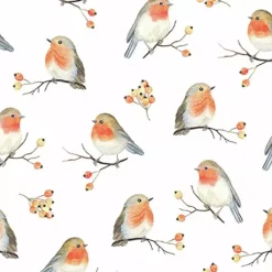 Serviett Robin Family