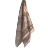 Silkemykt Skjerf Beige Paisley