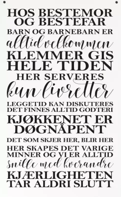 Skilt Barnebarnregler