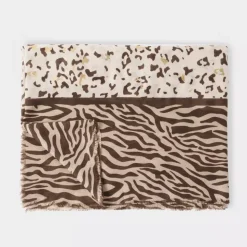 Skjerf Animal Leo Print
