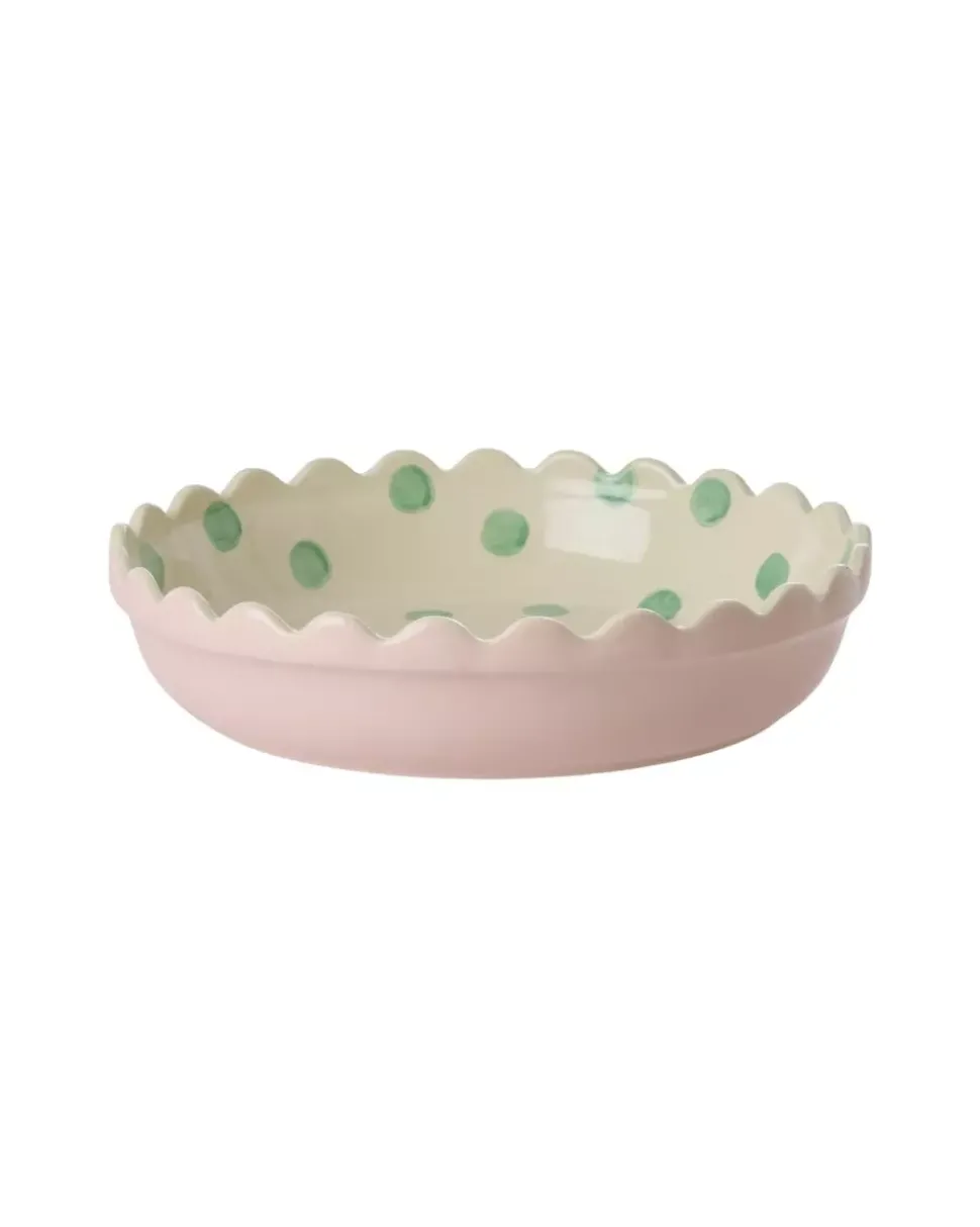 Skål Ildfast Dots Rosa Liten