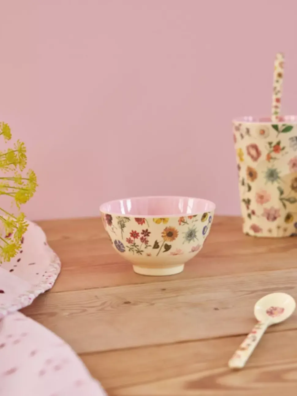Skål Melamin Floras Dream Print Liten 300 ml