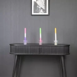 Sløyfe Lysholder Lilla H6.5
