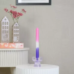 Sløyfe Lysholder Lilla H6.5
