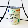 Small Talk Termokopp "Start With Coffee.."