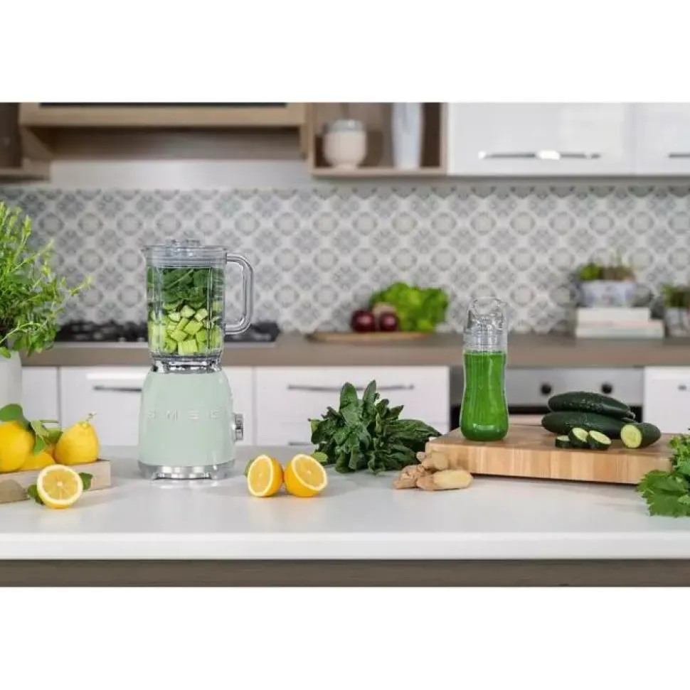 SMEG - BLF03 - Blender - 1,5 l Pastellgrønn