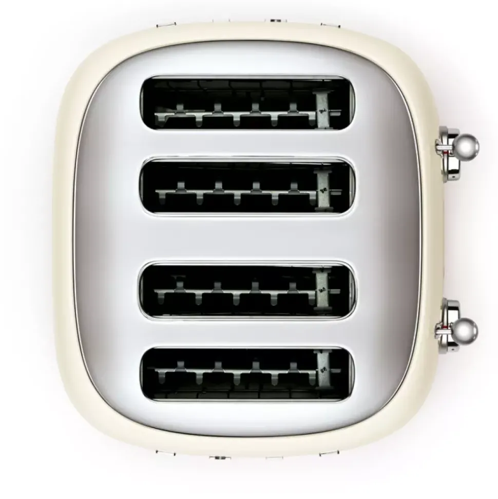 Smeg Brødrister 2000W Krem