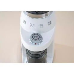 SMEG - CGF03 - Kaffekvern - 240 g Hvit