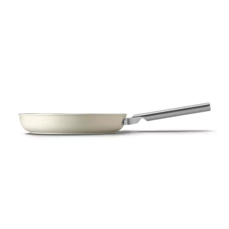 SMEG - FPF2802 - Stekepanne 28 cm Beige